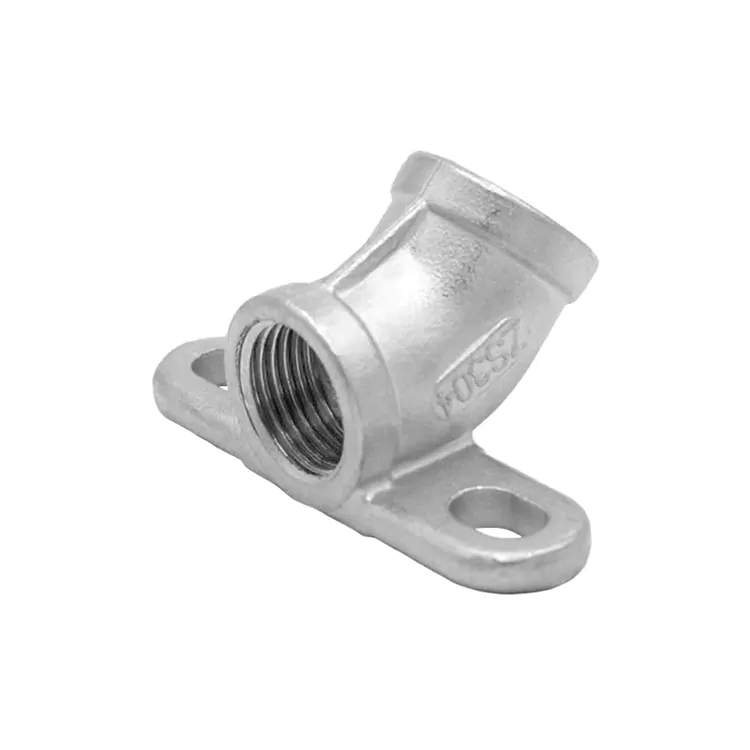 45-Degree Elbow with Mounting Bracket