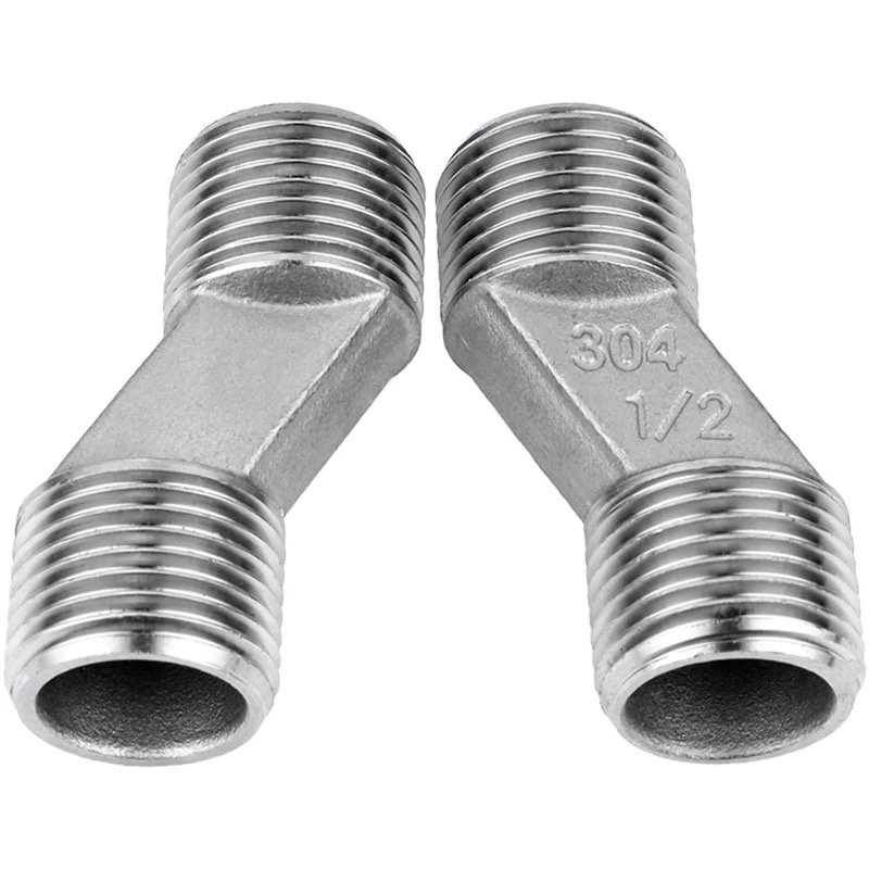 Double-ended eccentric threaded joint