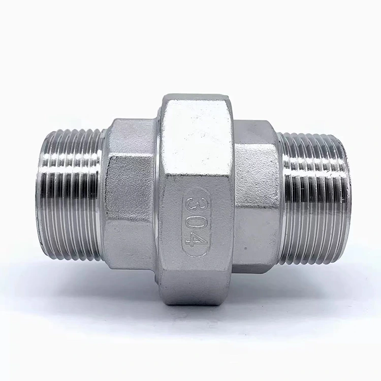 Double Male Thread Union for Plumbing