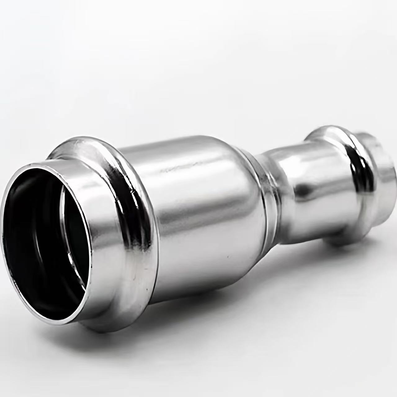 Double-press reducing fitting Double-press reducing fitting