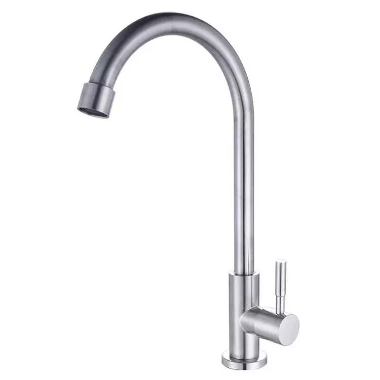 Kitchen Sink Single Cold Water Pipe Small Bend