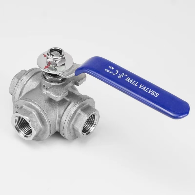 Manual three-way T-type ball valve Manual three-way T-type ball valve