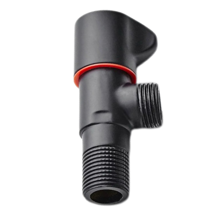 Matte Black Universal Hot and Cold Angle Valve Set