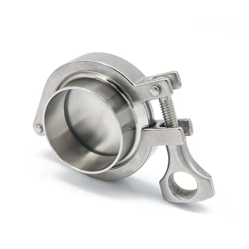 Quick-install clamp blind flange kit