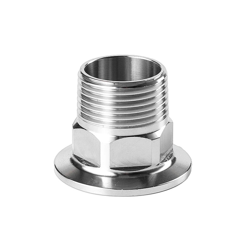 Quick-install hexagonal male thread connector