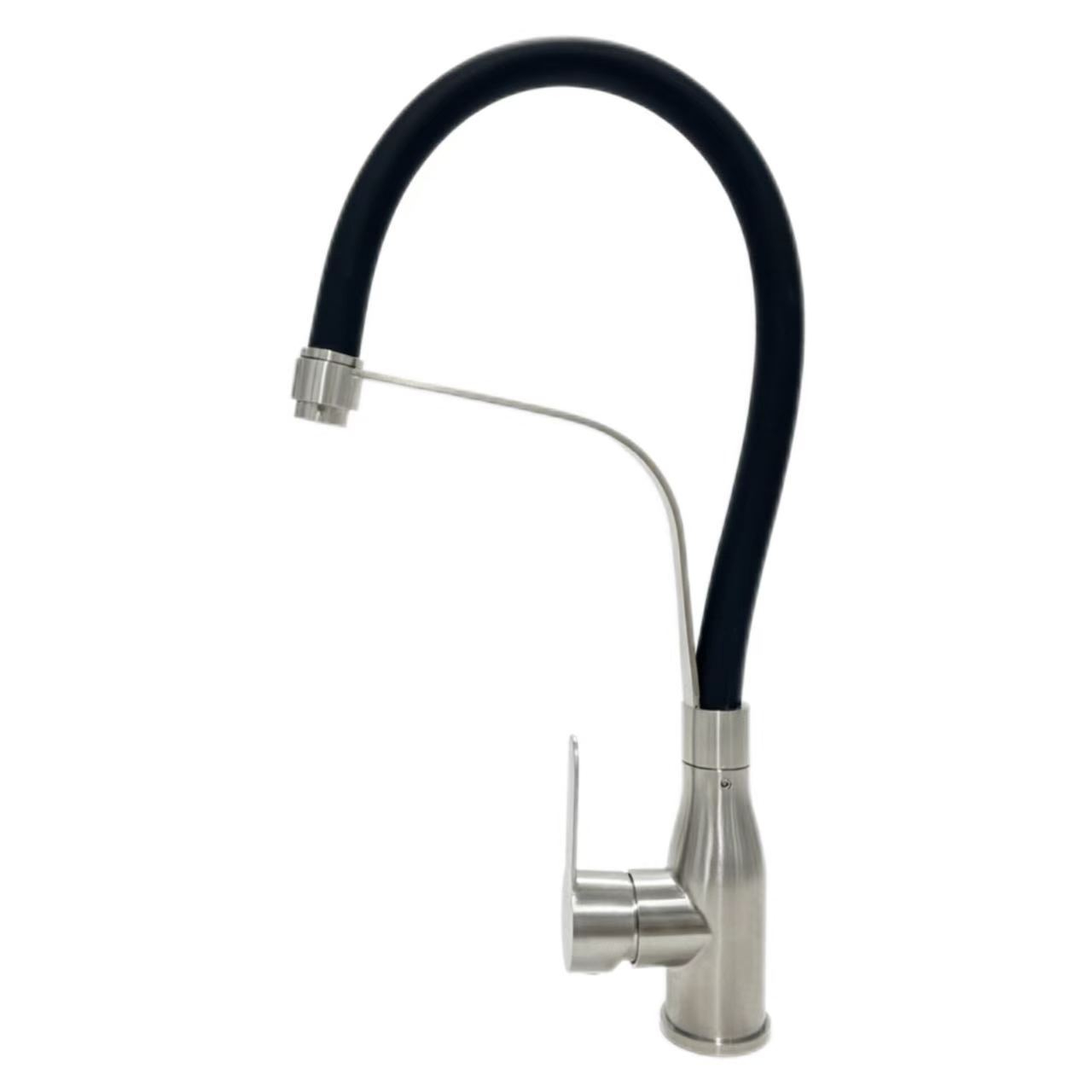 Silicone Flexible Pull-Out Universal Hot And Cold Water Faucet