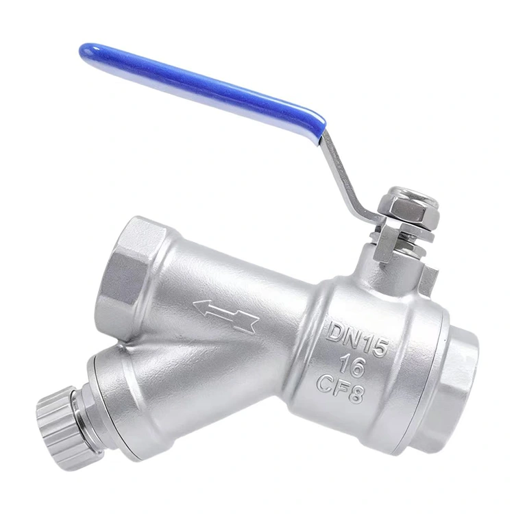 Strainer Blowdown Valve for Water and Drainage